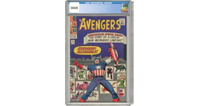 Marvel Avengers #16 Comic Book CGC Graded