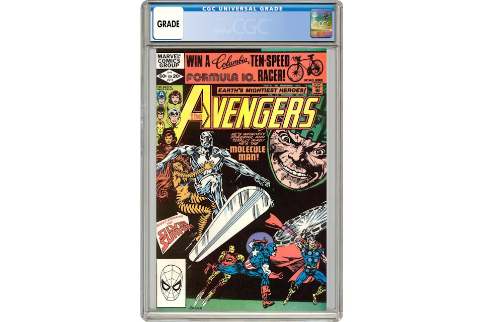 Marvel Avengers (1963 1st Series) #215 Comic Book CGC Graded - US
