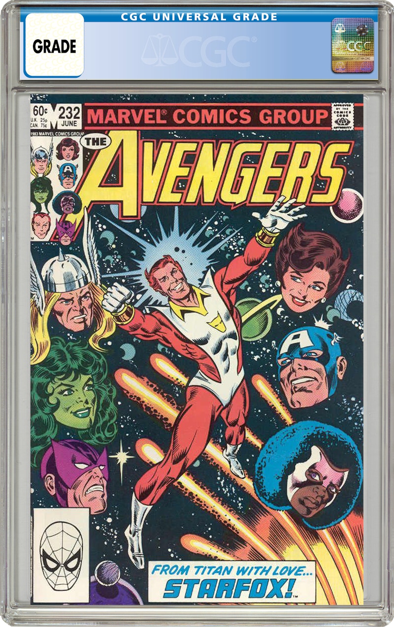 Avengers #232 good