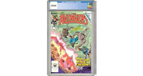 Marvel Avengers (1963 1st Series) #263 Comic Book CGC Graded