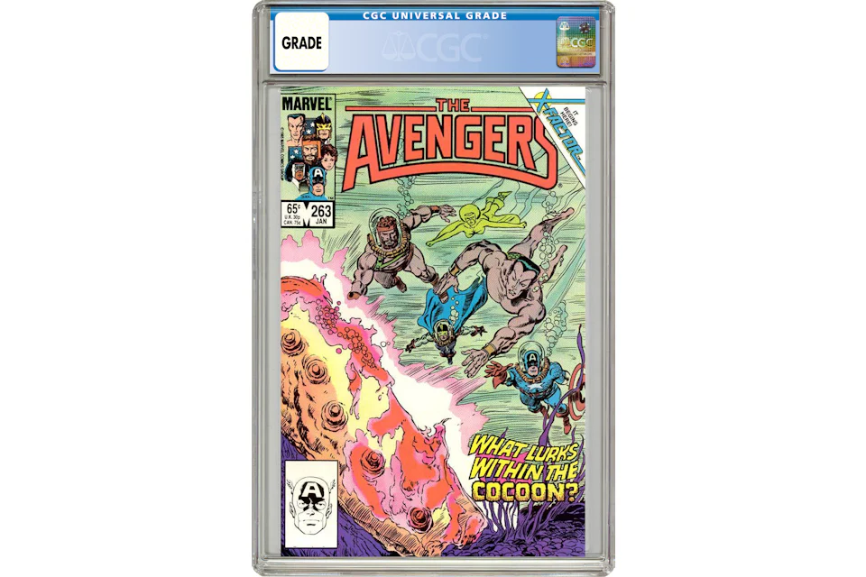 Marvel Avengers (1963 1st Series) #263 Comic Book CGC Graded - US