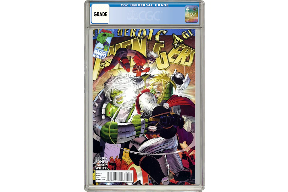 Marvel Avengers (2010 4th Series) #6 Comic Book CGC Graded