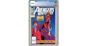 Marvel Avengers West Coast (1985) #56 Comic Book CGC Graded