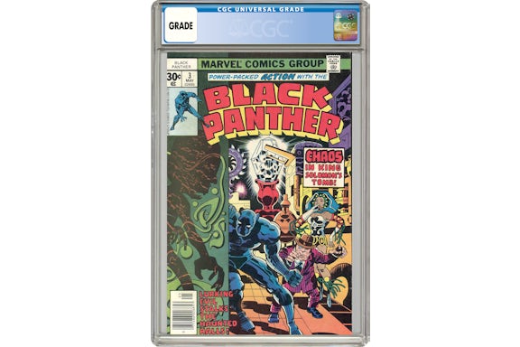 Marvel Black Panther (1977 Marvel 1st Series) #3 Comic Book CGC Graded