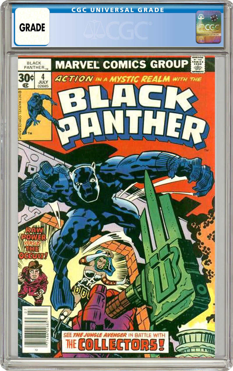 Marvel Comic's Group. Black Panther #4 outlet Higher Grade