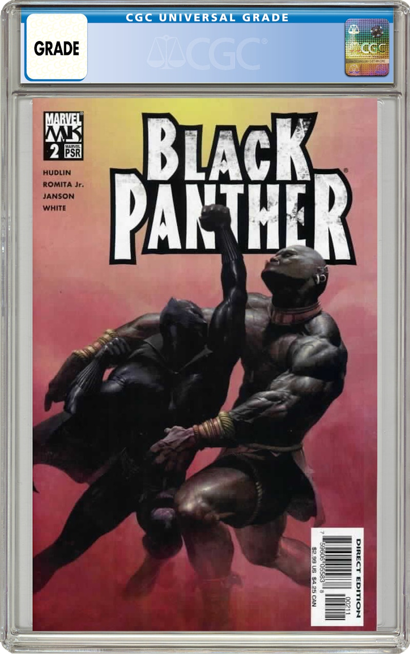 Marvel Black Panther (2005 Marvel 3rd Series) #2 Comic Book CGC 