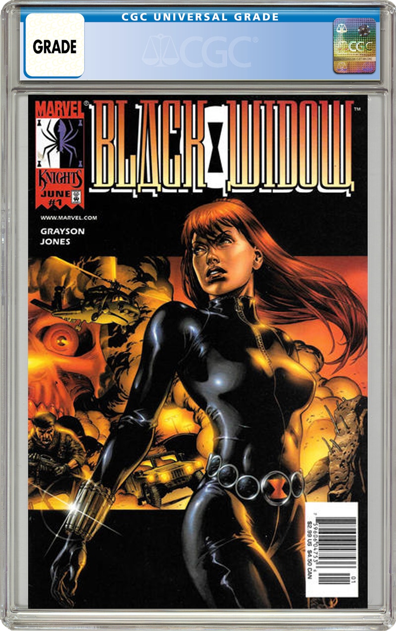 Marvel Black Widow #1 Comic Book CGC Graded - JP