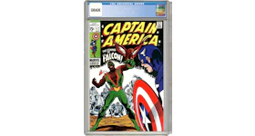 Marvel Captain America #117 (1st App. of Falcon) Comic Book CGC Graded