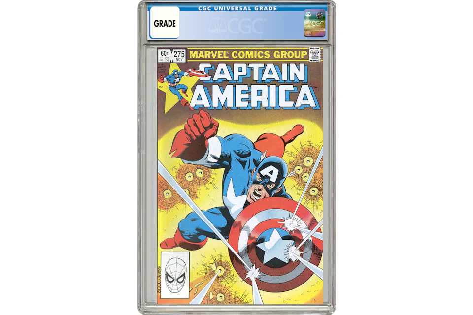 Marvel Captain America (1968 1st Series) #275 Comic Book CGC Graded