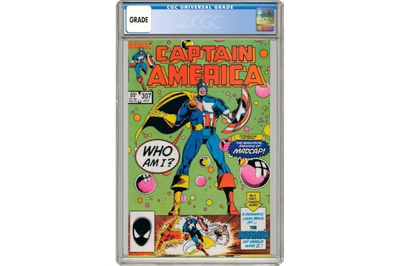 Marvel Captain America (1968 1st Series) #307 Comic Book CGC Graded