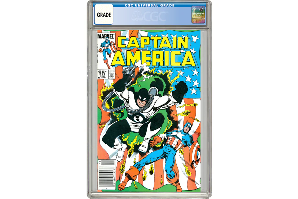 Marvel Captain America (1968 1st Series) #312 Comic Book CGC Graded
