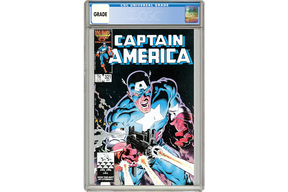 Marvel Captain America (1968 1st Series) #321 Comic Book CGC Graded