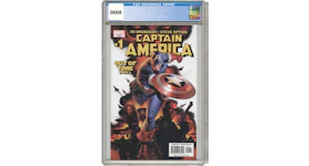 Marvel Captain America (2004 5th Series) #1 Comic Book CGC Graded