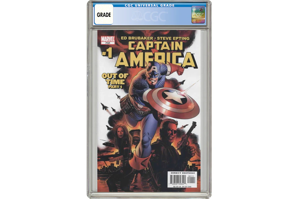 Marvel Captain America (2004 5th Series) #1 Comic Book CGC Graded - US