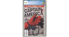 Marvel Captain America (2004 5th Series) #25A Comic Book CGC Graded