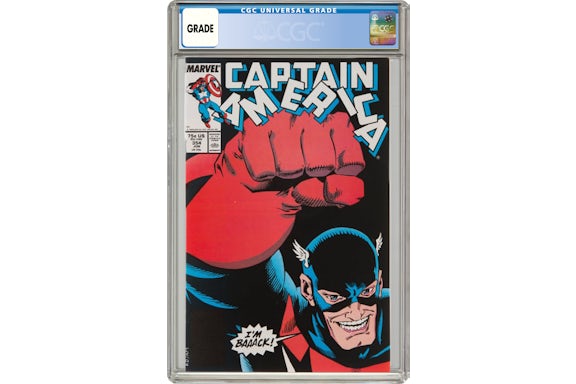 Marvel Captain America #354 Comic Book CGC Graded