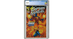 Marvel Captain Marvel #0 Comic Book CGC Graded
