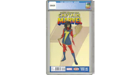 Marvel Captain Marvel (2012 #7th Series) #17C Comic Book CGC Graded