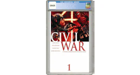 Marvel Civil War #1 Comic Book CGC Graded