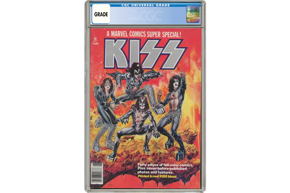 Marvel Comics Super Special #1 (Kiss Cover) Comic Book CGC Graded