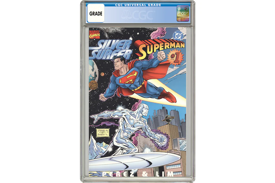 Marvel/DC Silver Surfer Superman (1996) #1 Comic Book CGC Graded