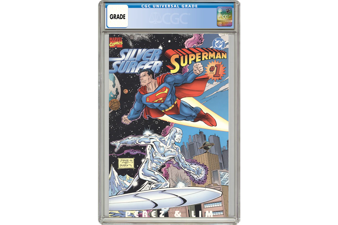 Marvel/DC Silver Surfer Superman (1996) #1 Comic Book CGC Graded