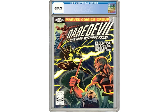 Marvel Daredevil #168 (1st App. of Elektra) Comic Book CGC Graded