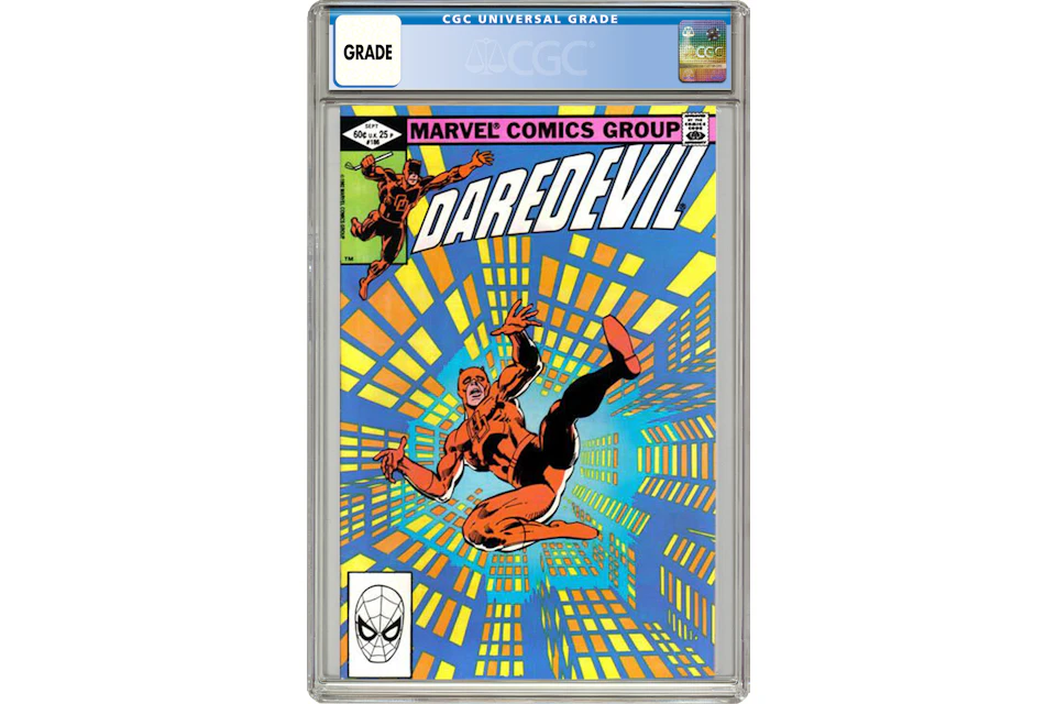 Marvel Daredevil #186 Comic Book CGC Graded
