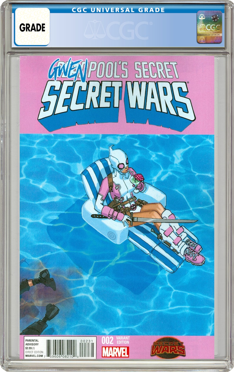 Marvel Deadpool's Secret Secret Wars (2015) #2B Comic Book CGC Graded - US