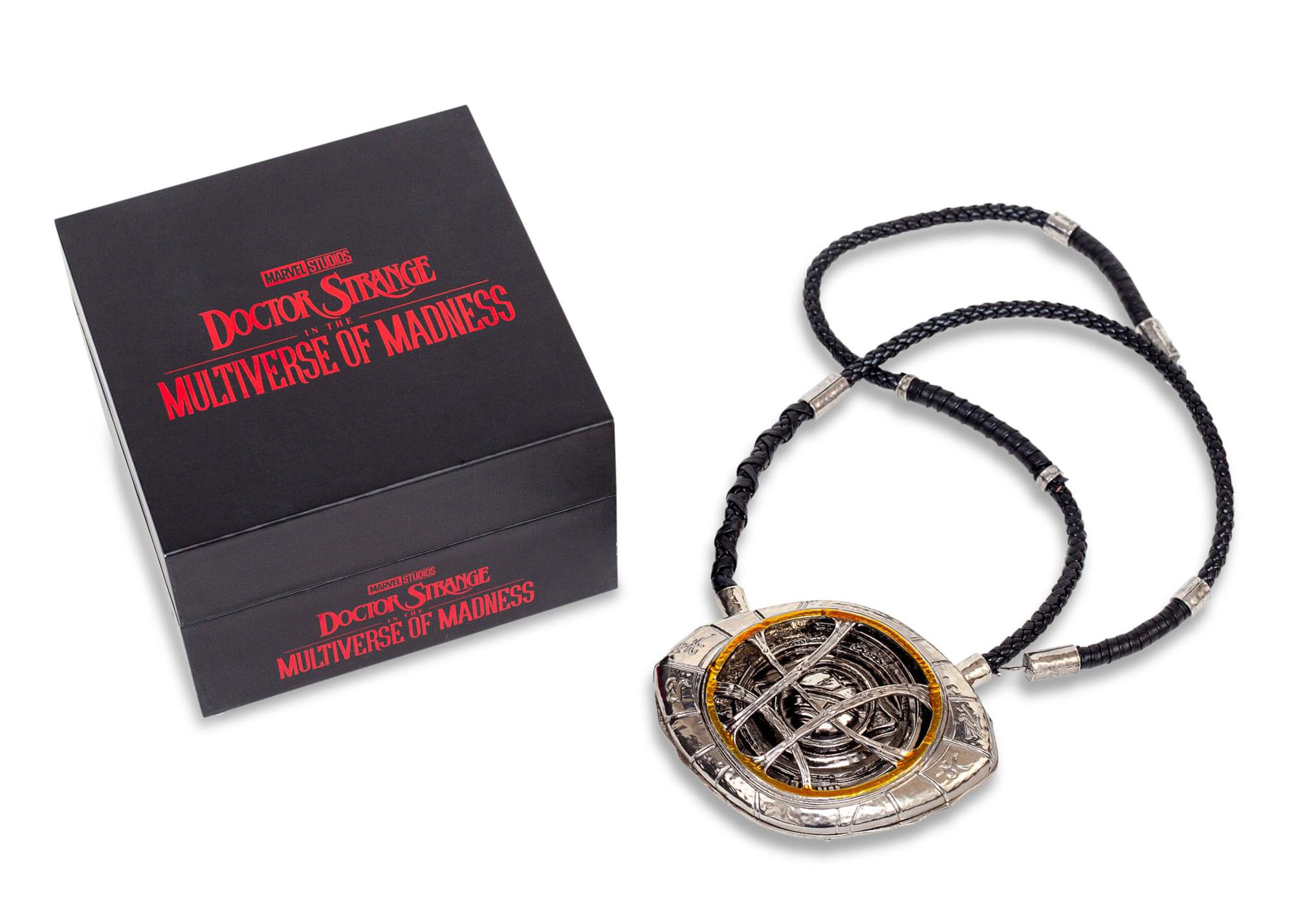 Buy 71mm Dr Doctor Strange Eye of Agamotto Amulet Pendant Necklace Glow in  The Dark Online at desertcartINDIA