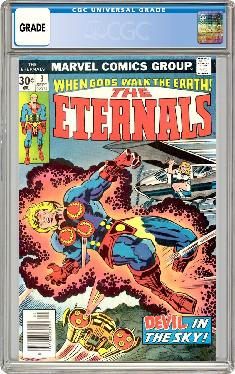 Marvel Eternals #3 Comic Book CGC Graded
