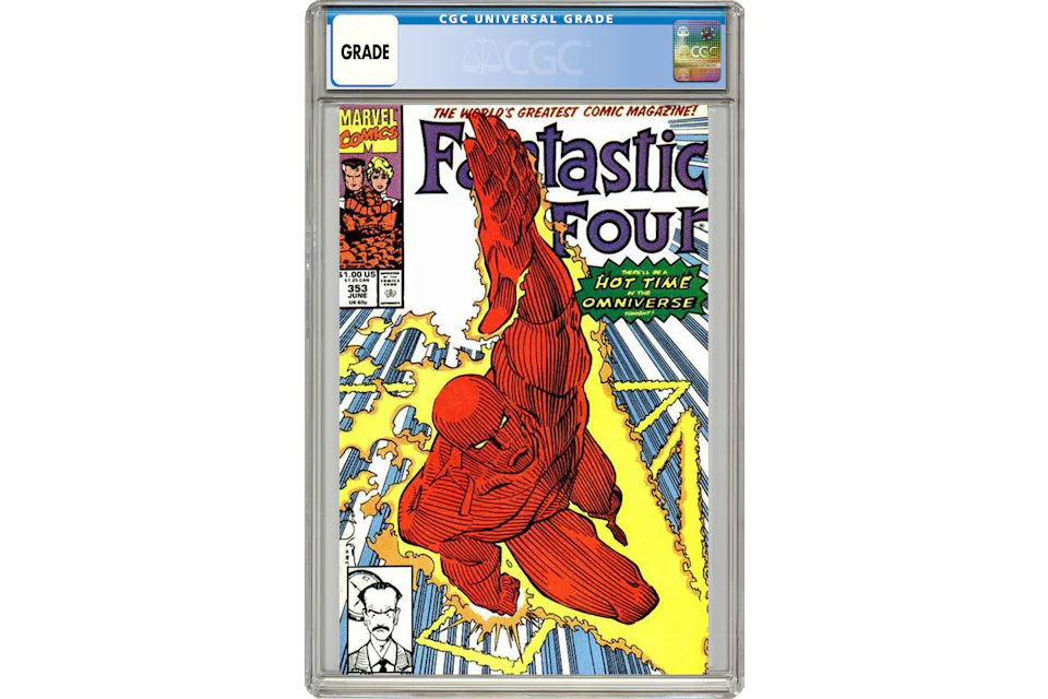 Marvel Fantastic Four (1961 1st Series) #353 Comic Book CGC Graded