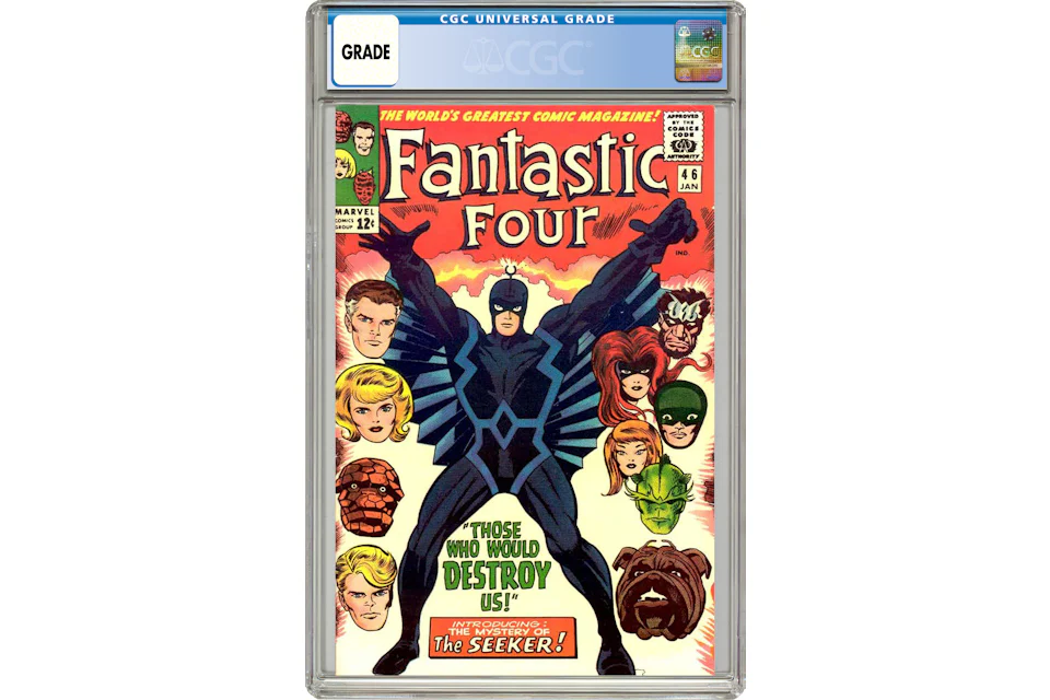 Marvel Fantastic Four #46 (1st Full App. of Black Bolt) Comic Book CGC Graded
