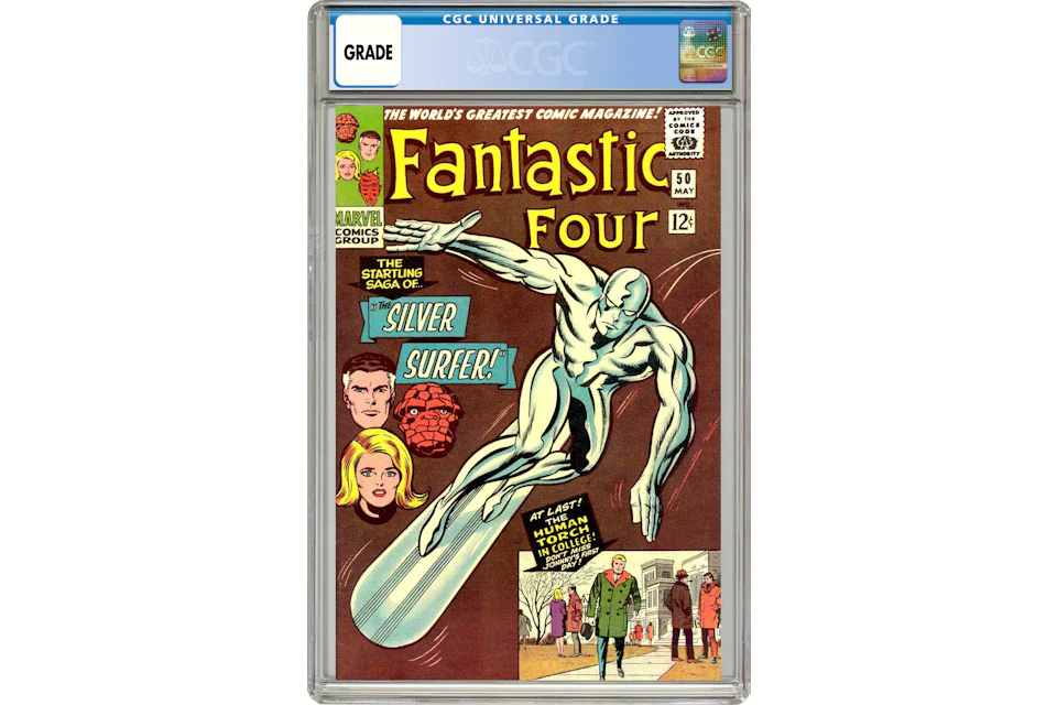 Marvel Fantastic Four #50 Comic Book CGC Graded