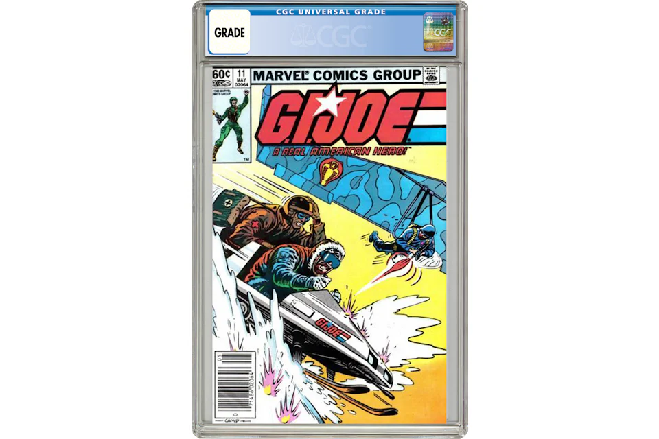 Marvel GI Joe (1982 Marvel) #11 Comic Book CGC Graded