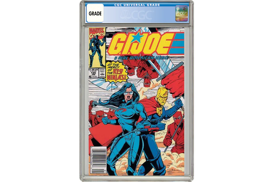 Marvel GI Joe (1982 Marvel) #120 Comic Book CGC Graded