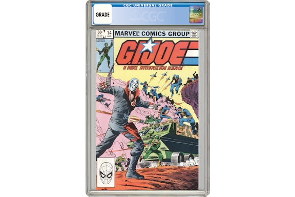 Marvel GI Joe (1982 Marvel) #14 Comic Book CGC Graded