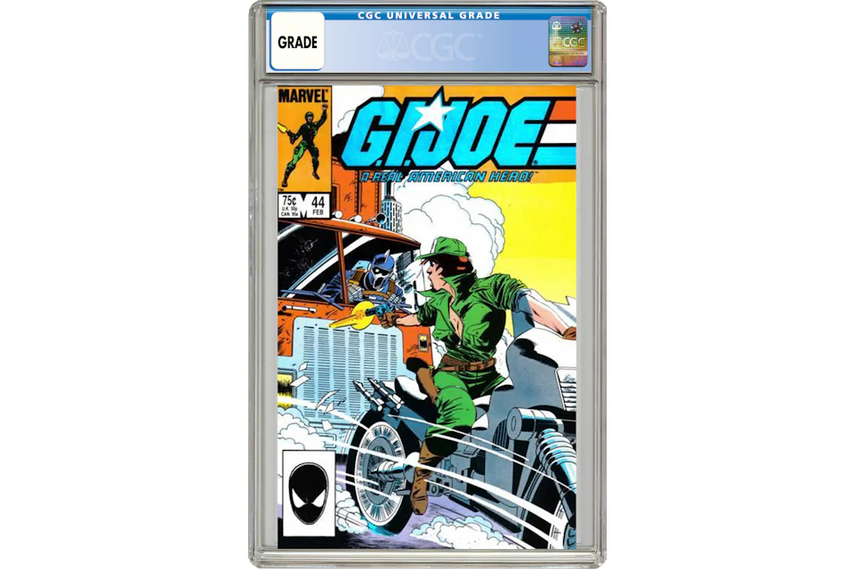 Marvel GI Joe (1982 Marvel) #44 Comic Book CGC Graded