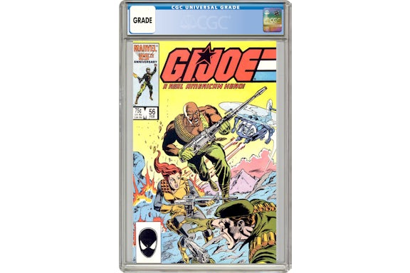 Marvel GI Joe (1982 Marvel) #56 Comic Book CGC Graded