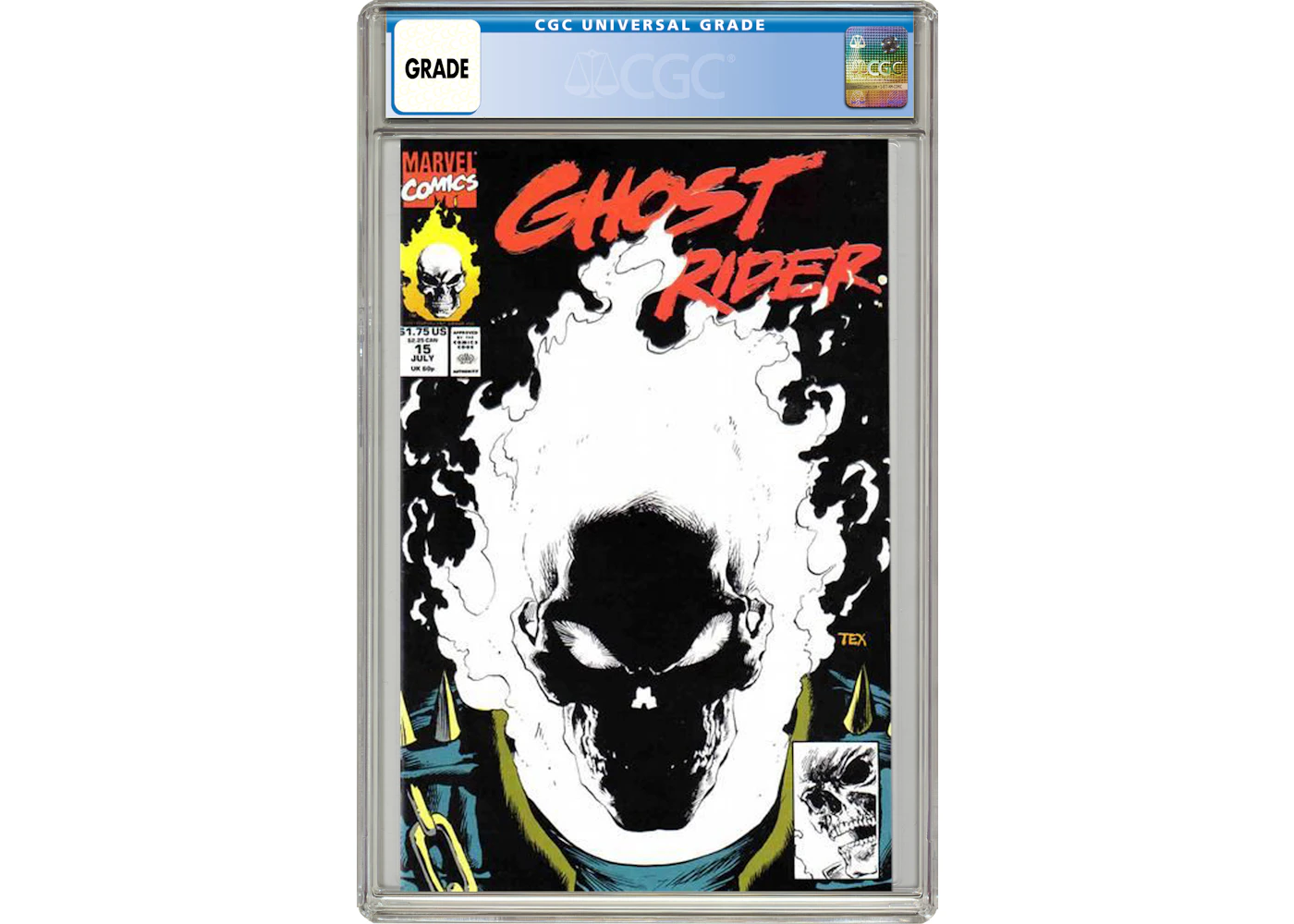 Marvel Ghost Rider #15 Comic Book CGC Graded - US