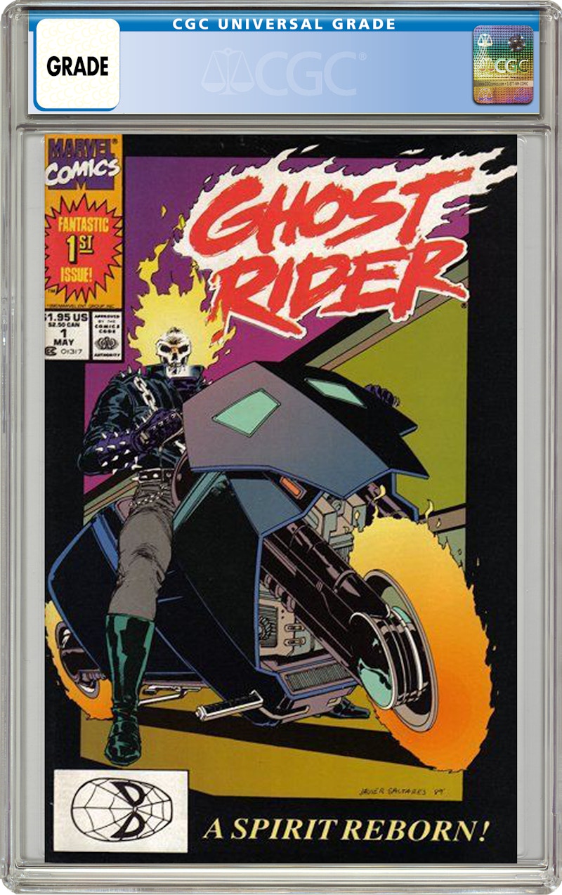 Marvel Ghost Rider (1990 2nd Series) #1 Comic Book CGC Graded