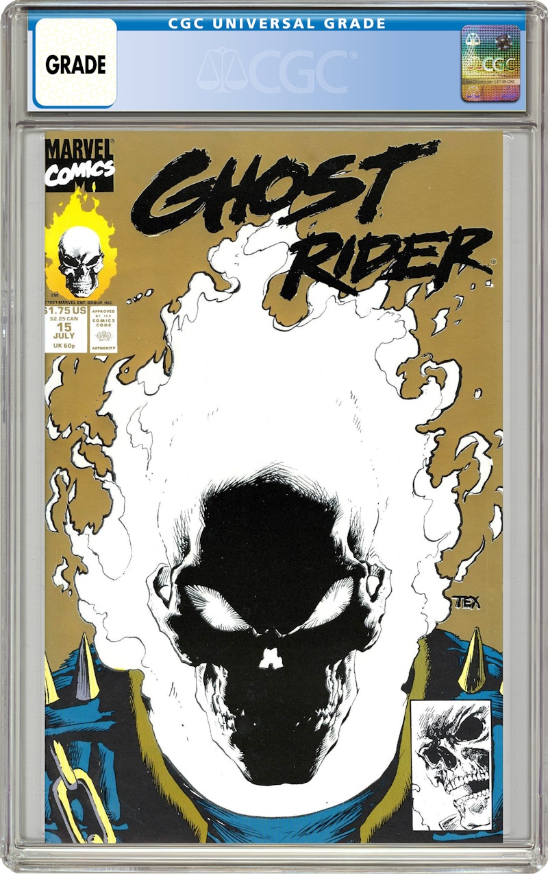 Marvel Ghost Rider (1990 2nd Series) #15REP Comic Book CGC Graded