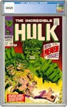 Marvel Incredible Hulk #102 Comic Book CGC Graded