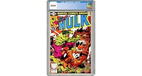 Marvel Incredible Hulk (1962 Marvel 1st Series) #247 Comic Book CGC Graded