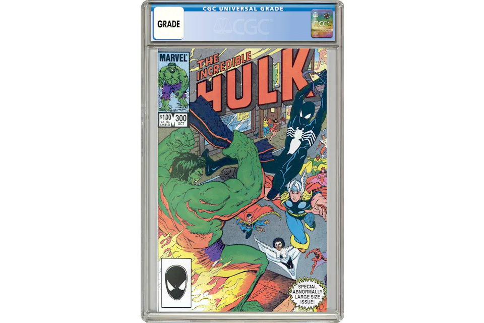 Marvel Incredible Hulk (1962 Marvel 1st Series) #300 Comic Book CGC Graded