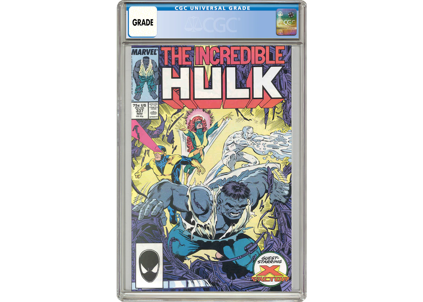 Marvel Incredible Hulk (1962 Marvel 1st Series) #337 Comic Book CGC ...