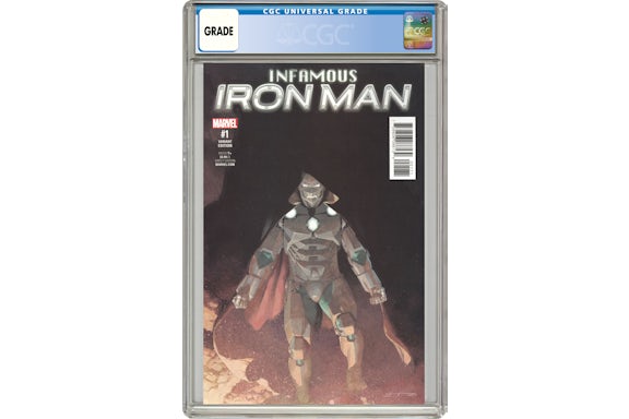 Marvel Infamous Iron Man (2016) Now #1B Comic Book CGC Graded