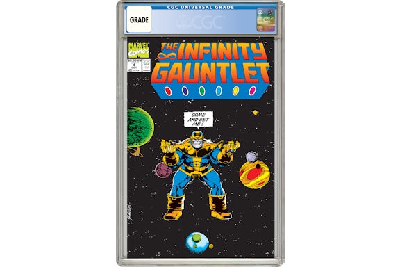 Marvel Infinity Gauntlet #4 Comic Book CGC Graded