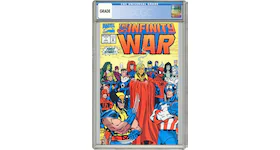 Marvel Infinity War #1 Comic Book CGC Graded