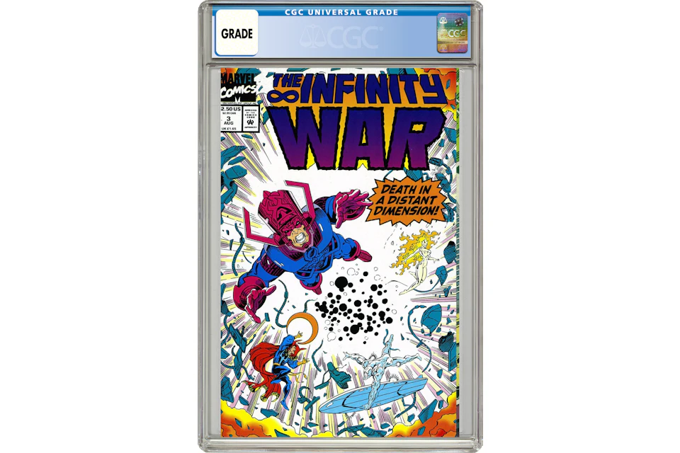 Marvel Infinity War (1992) #3 Comic Book CGC Graded - JP